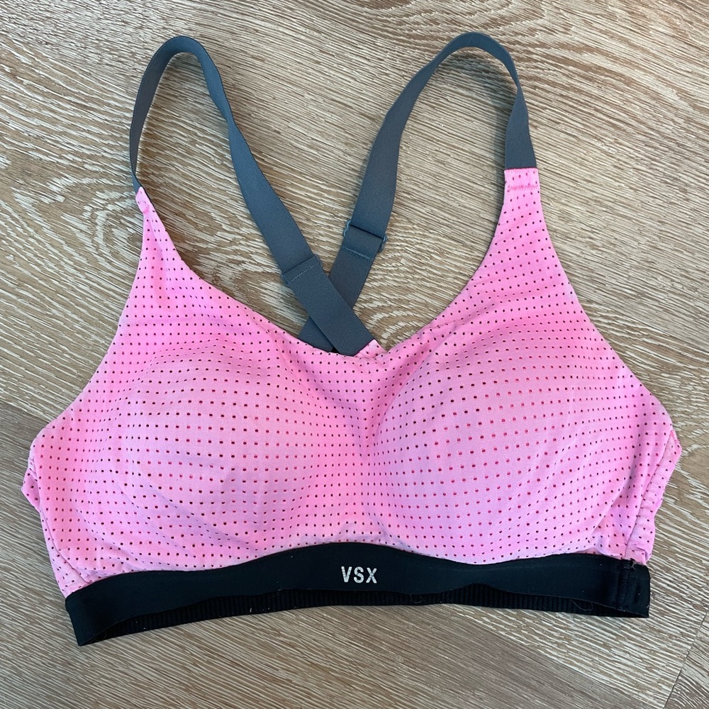 Victoria’s Secret hot pink sports bra